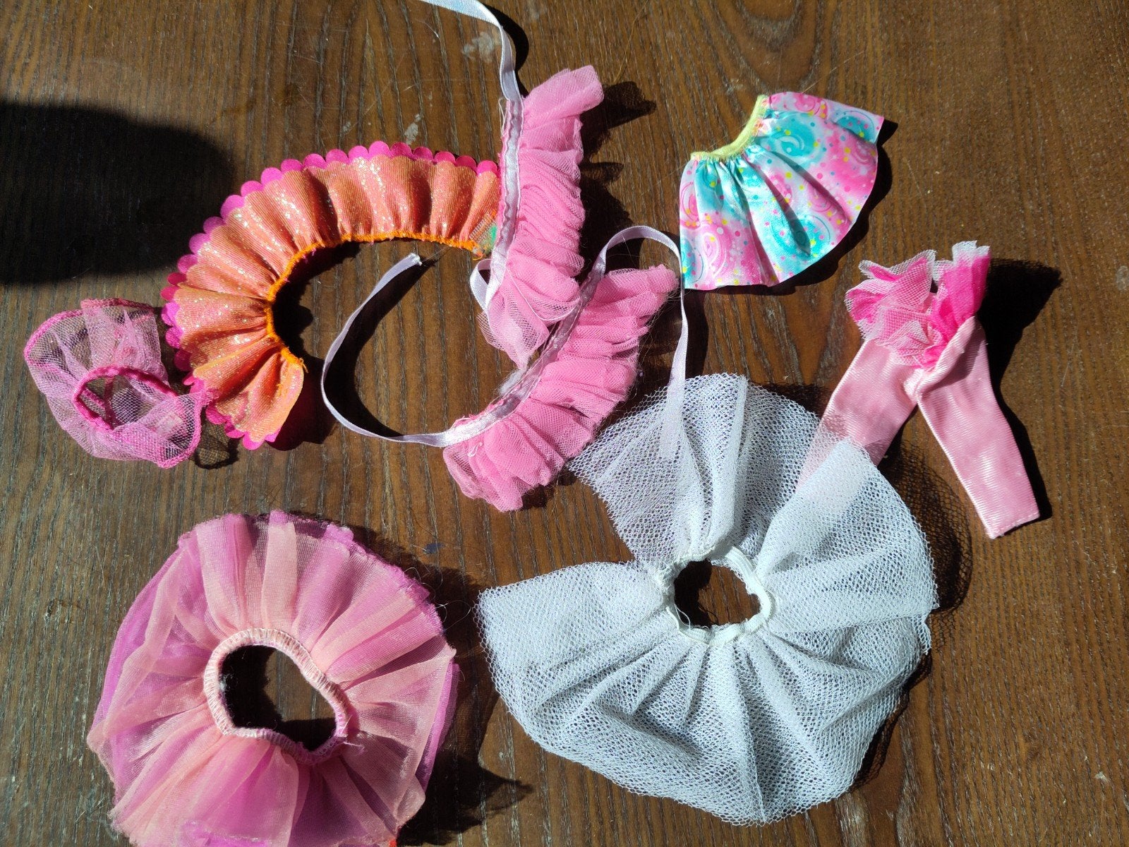 Diverse rokjes/tutu's voor Barbie, Ophalen of Verzenden, Gebruikt, Barbie