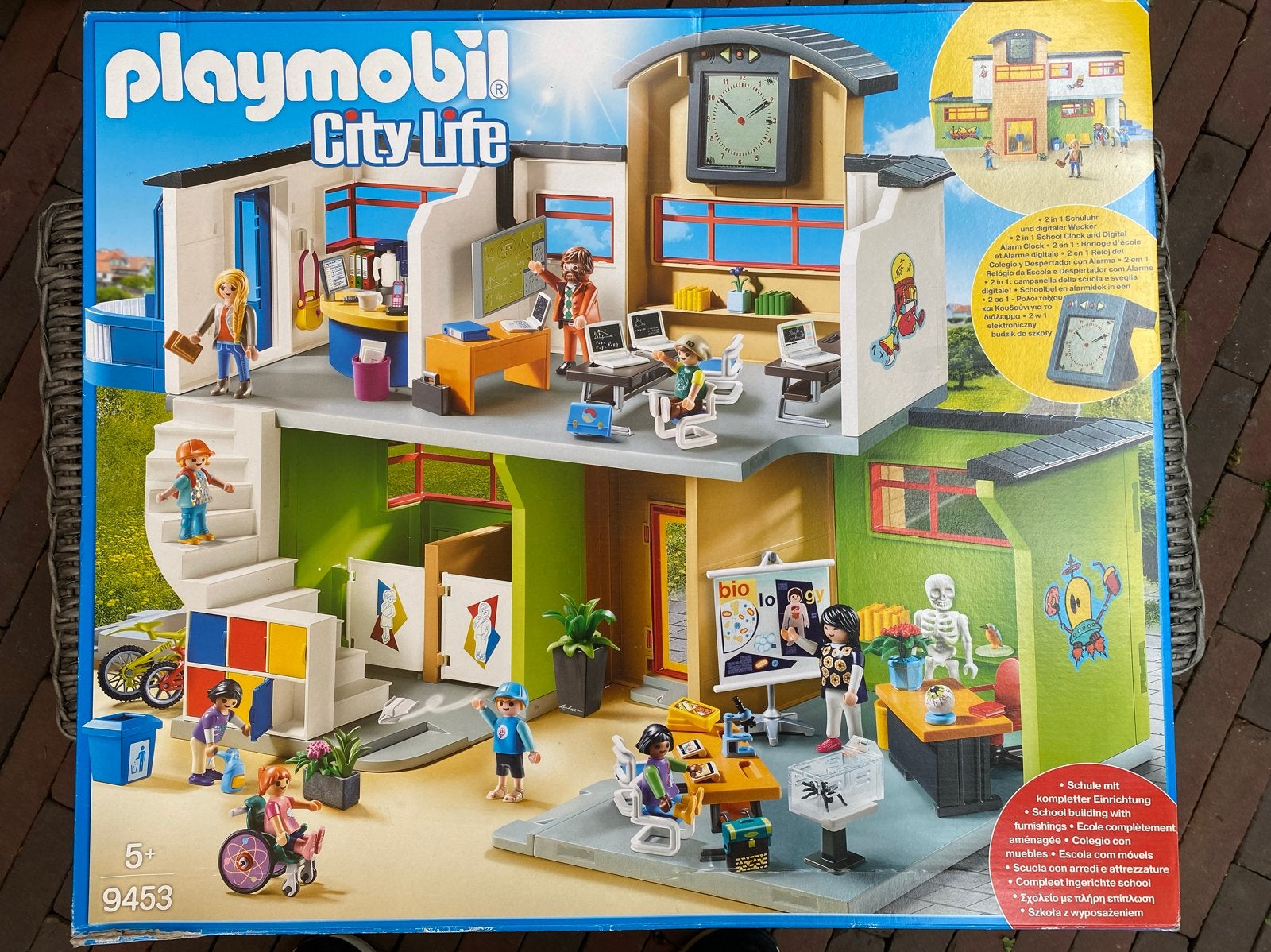Playmobil City Life School 9453 - Complete set, Ophalen, Gebouw, Complete set, Zo goed als nieuw