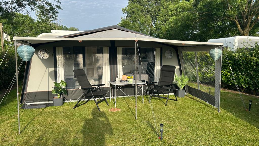 Isabella Eclipse luifel G18 met zijkant, Ophalen, Zo goed als nieuw, Polyester, Isabella