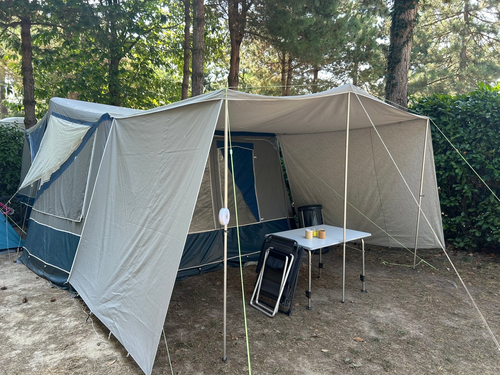 Vouwwagen Gerjak Tago Settler 1-2-3 systeem, Caravans en Kamperen, Ophalen, Tot en met 4