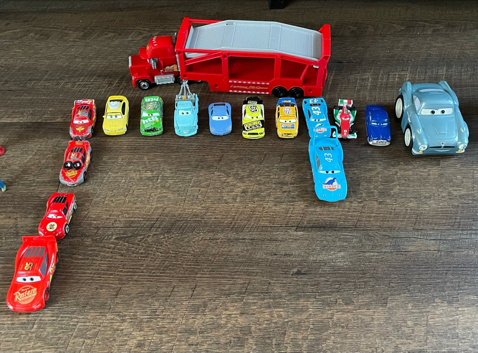 Grote collectie Cars speelgoedauto's en vrachtwagen, Kinderen en Baby's, Ophalen, Gebruikt