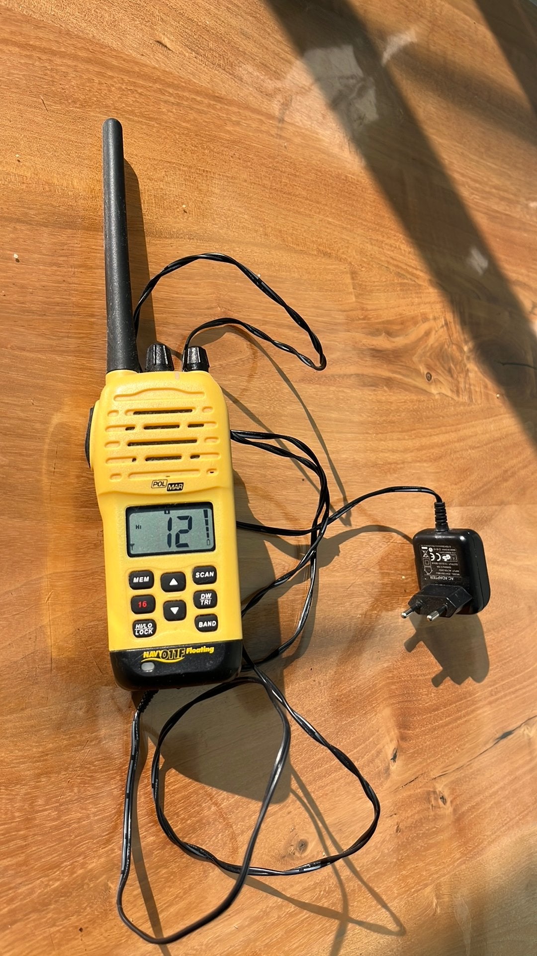 Marifoon handheld navy 011f, Ophalen, Zo goed als nieuw, Communicatie