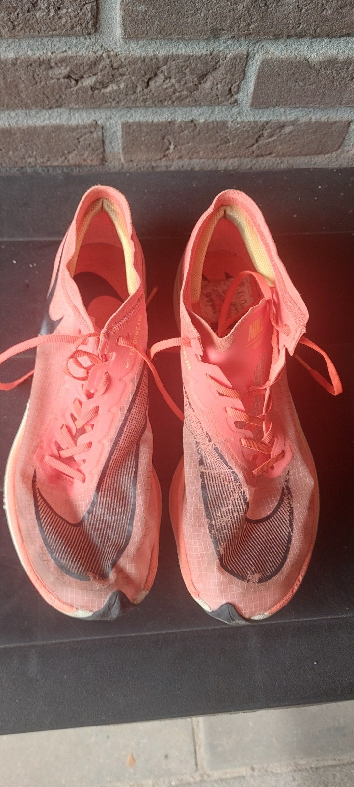 Nike ZoomX Vaporfly hardloopschoenen - Maat 44, Sport en Fitness, Loopsport en Atletiek, Gebruikt, Ophalen of Verzenden, Hardlopen