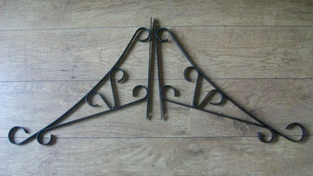 Sierlijke wandbeugels / muurbeugels, Ophalen of Verzenden, Zo goed als nieuw