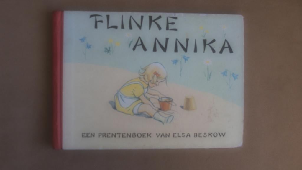 Elsa Beskow - Flinke Annika - prentenboek, Boeken, Prentenboeken en Plaatjesalbums, Ophalen of Verzenden, Gelezen, Elsa Beskow