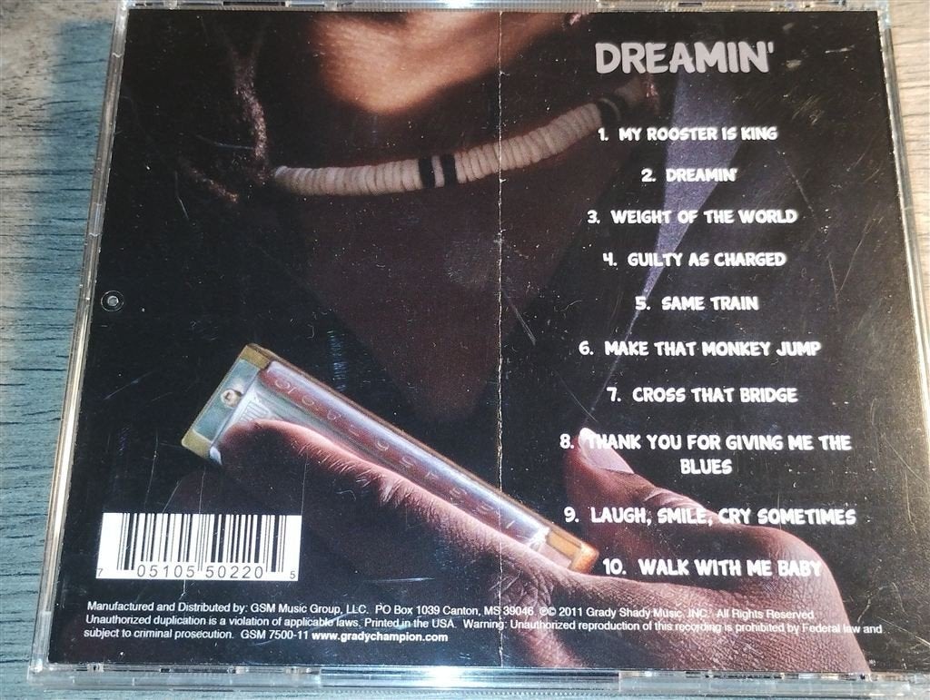 Grady Champion - Dreamin\' [USA 2011], Ophalen of Verzenden, Zo goed als nieuw, Jazz