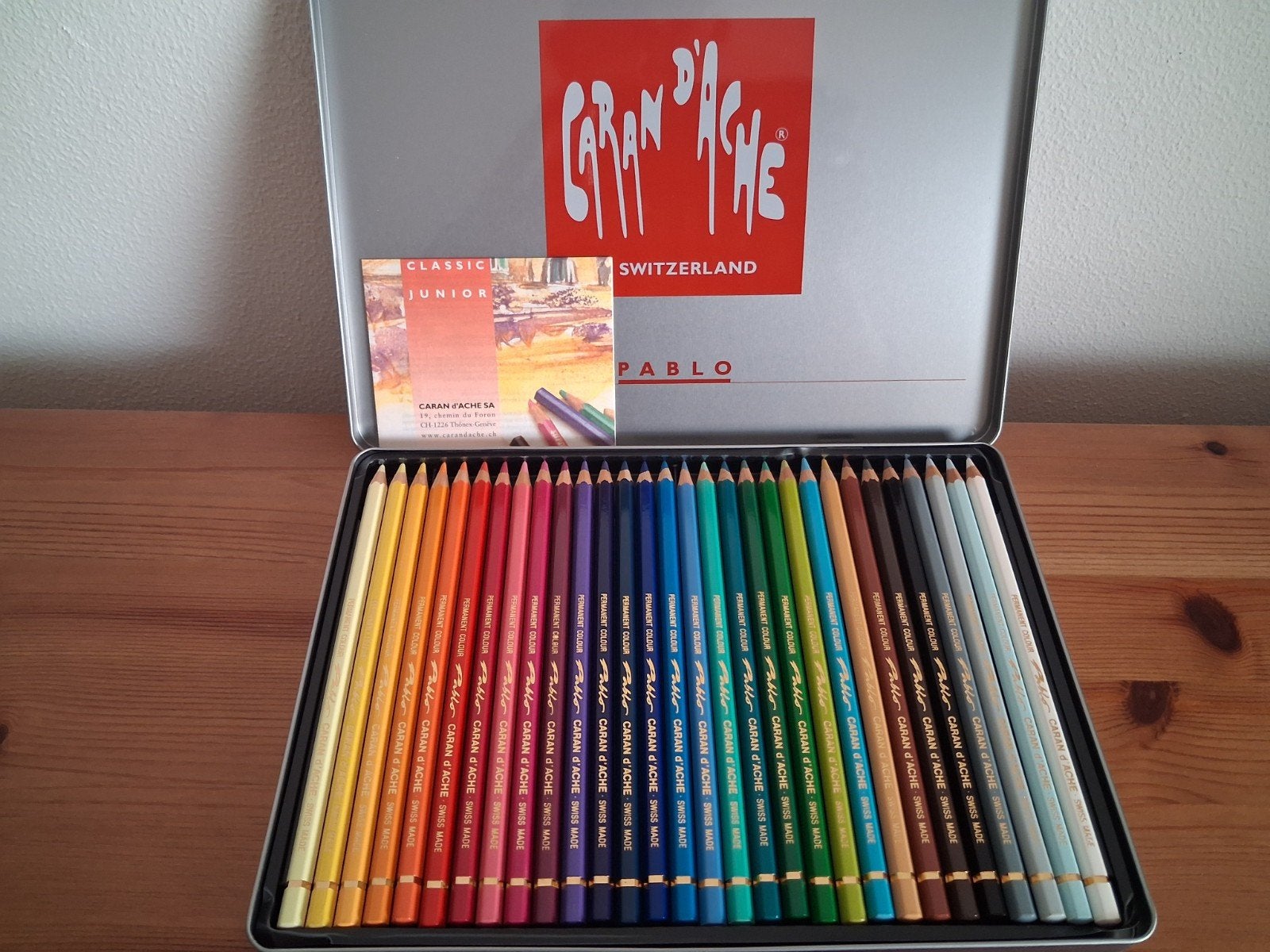 Caran d'Ache Pablo potloden Set van 30 Stuks, Hobby en Vrije tijd, Tekenen, Ophalen, Nieuw, Potlood of Stift