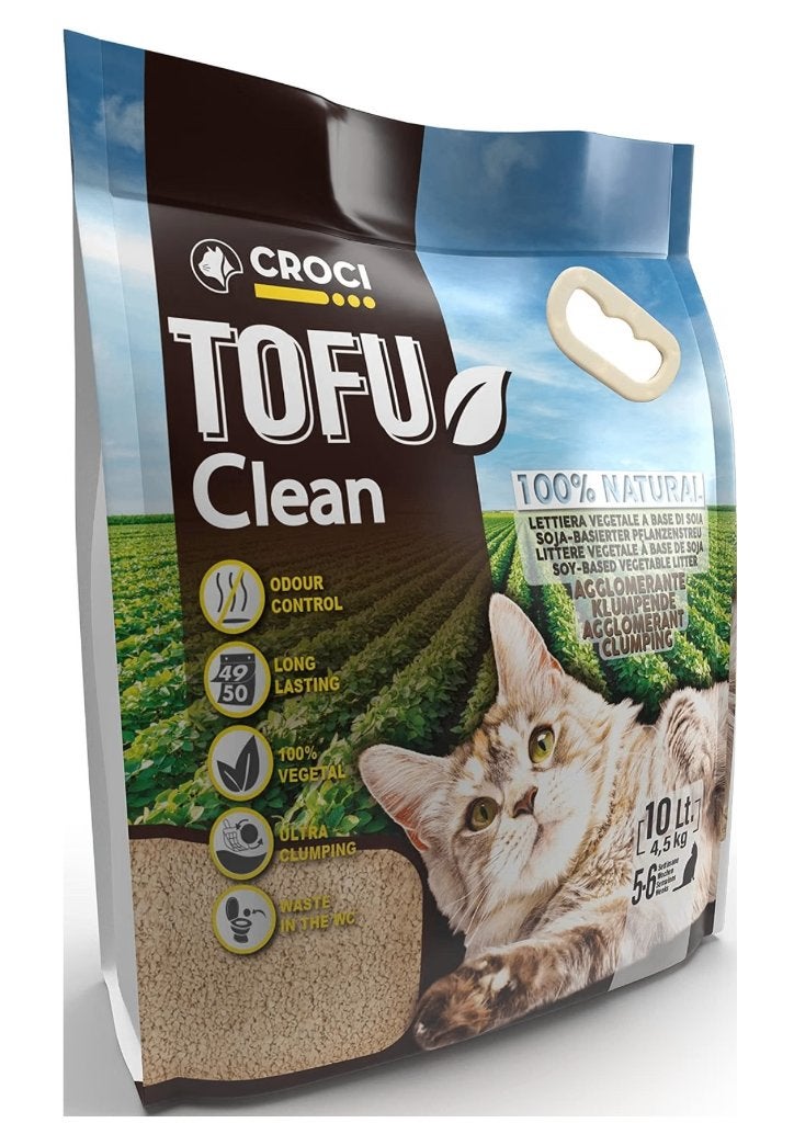 10 liter Kattenbakvulling, klonterend biologisch afbreekbaar