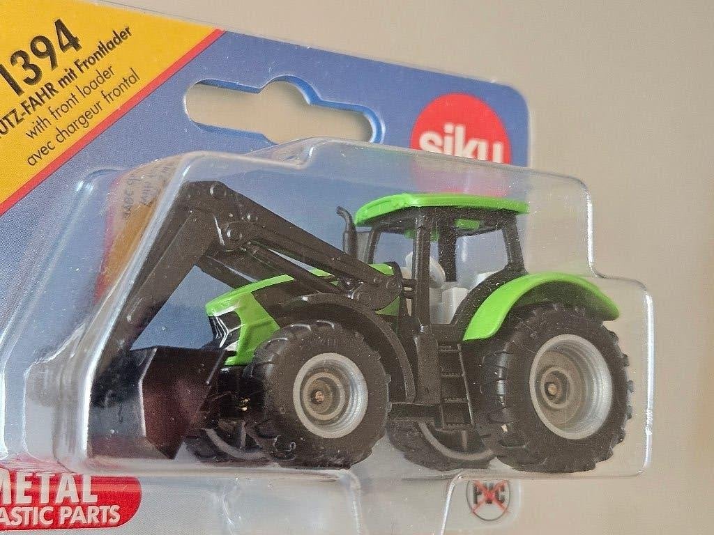 1:87 Deutz Agrotron met voorlader in OVP Siku € 6, Hobby en Vrije tijd, Modelauto's | 1:87, Verzenden, Nieuw, Hijskraan, Tractor of Landbouw