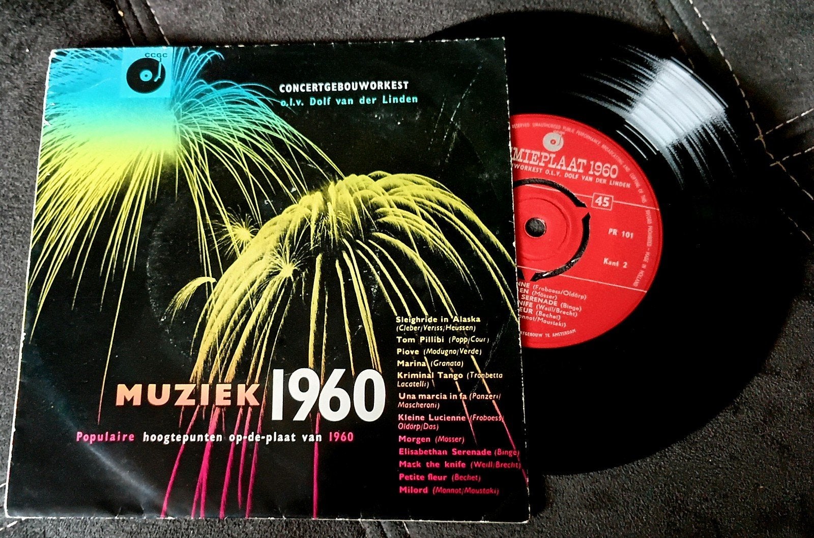 Concertgebouworkest Amsterdam - muziek 1960, Ophalen of Verzenden, Gebruikt, Overige formaten