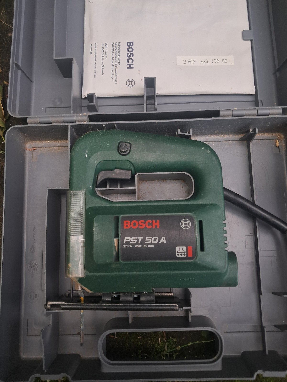 Bosch PST 50 A Decoupeerzaag in koffer – Inclusief 10-delige, Ophalen, Decoupeerzaag, Nieuw, 30 tot 70 mm