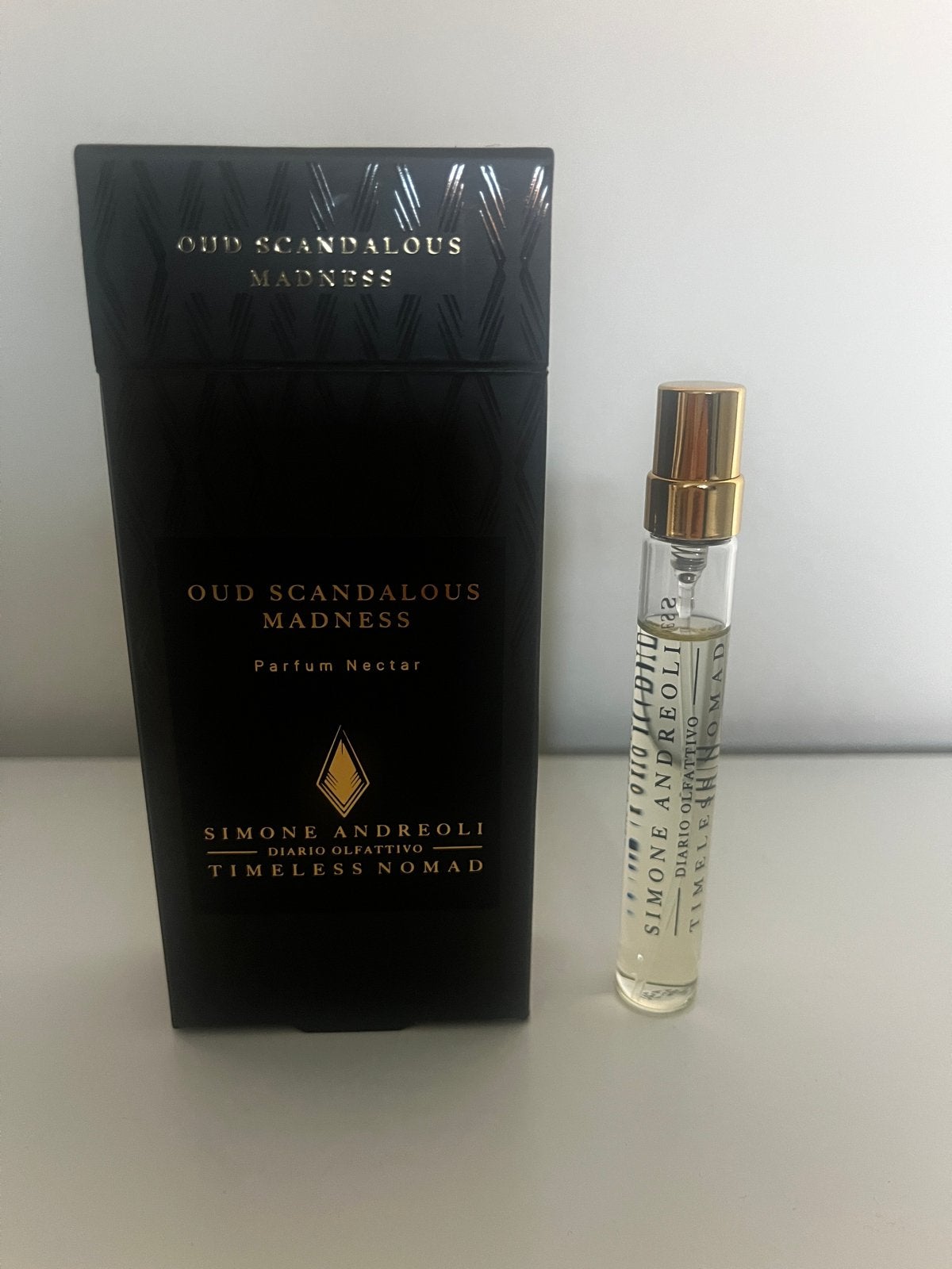Simone Andreoli - Oud Scandalous Madness Extrait - 7,5ml, Ophalen of Verzenden, Nieuw
