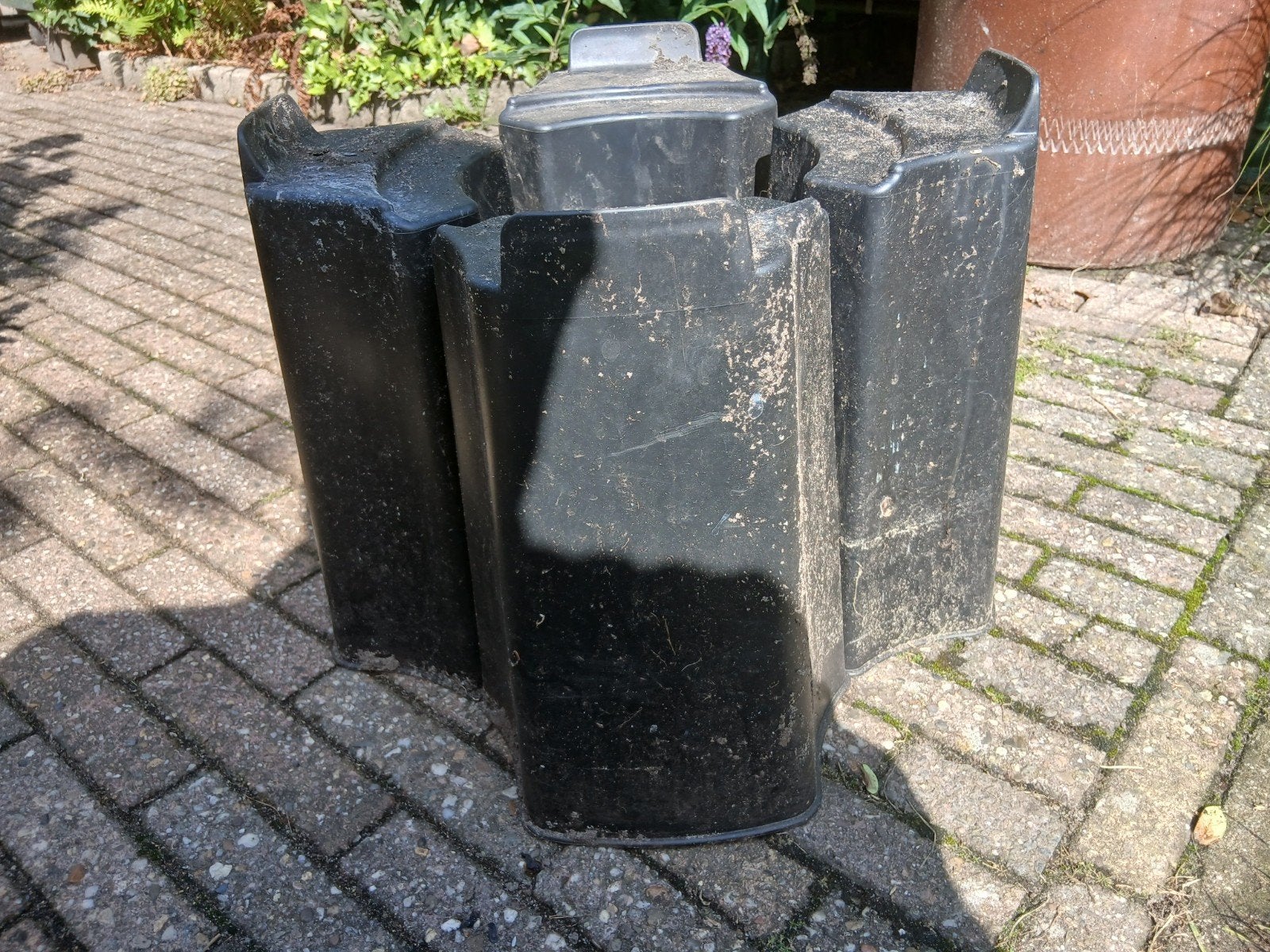 nature slim regenton voet  zwart voor 100 liter ton welkoop, Ophalen, Zo goed als nieuw, Kunststof