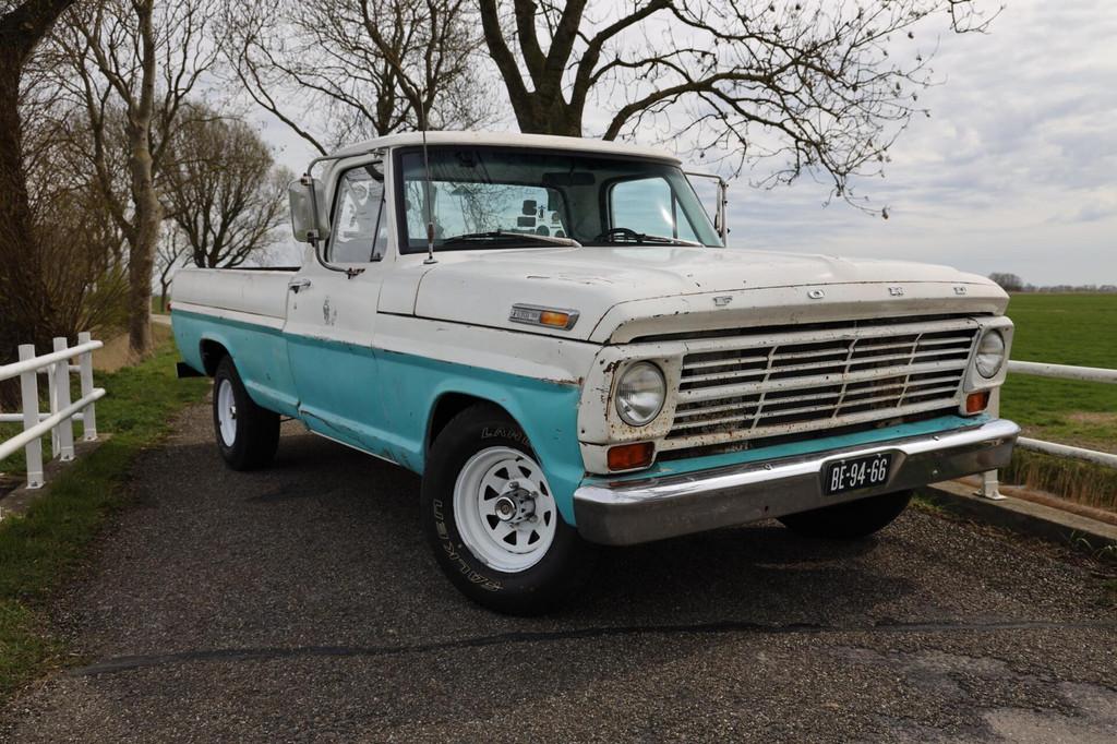 Ford F100 1969 460CUI|2WD|Edelbrock|C6|400 PK!|, Auto's, Automaat, Achterwielaandrijving, 7538 cc, Bedrijf