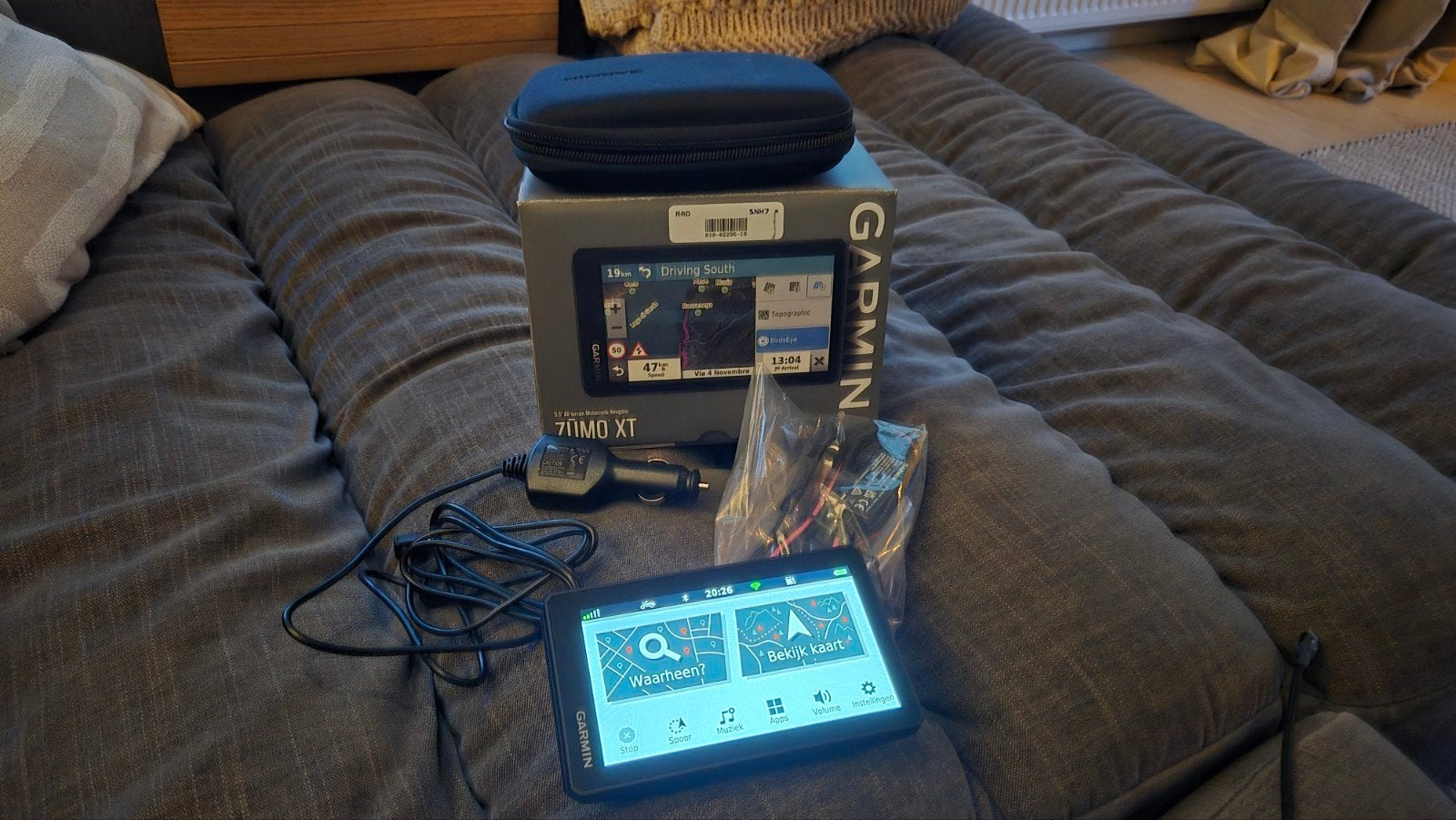 Garmin Zumo XT Motorfiets Navigatie - Nieuwstaat. Met bon., Ophalen of Verzenden, Zo goed als nieuw