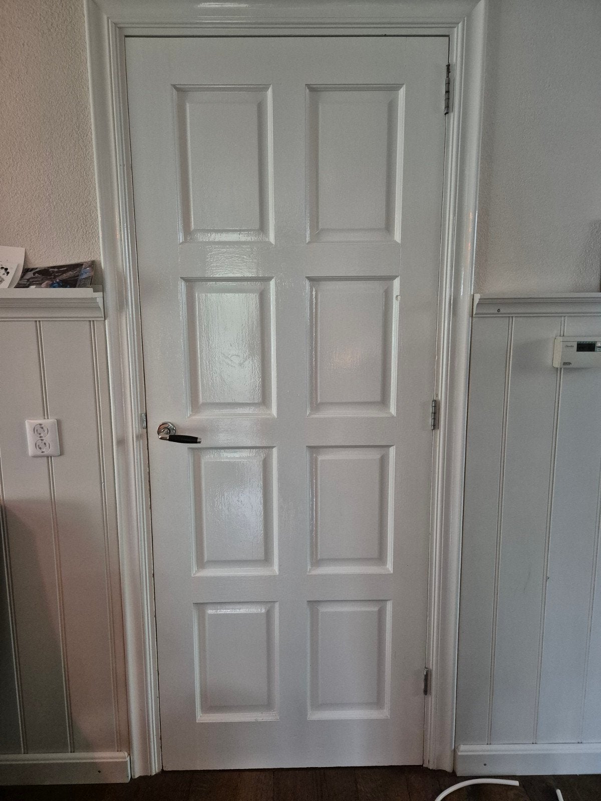 binnendeur met vakken, paneeldeur, klassiek/jaren 30 stijl, Doe-het-zelf en Verbouw, Ophalen, Gebruikt, Minder dan 80 cm, Binnendeur