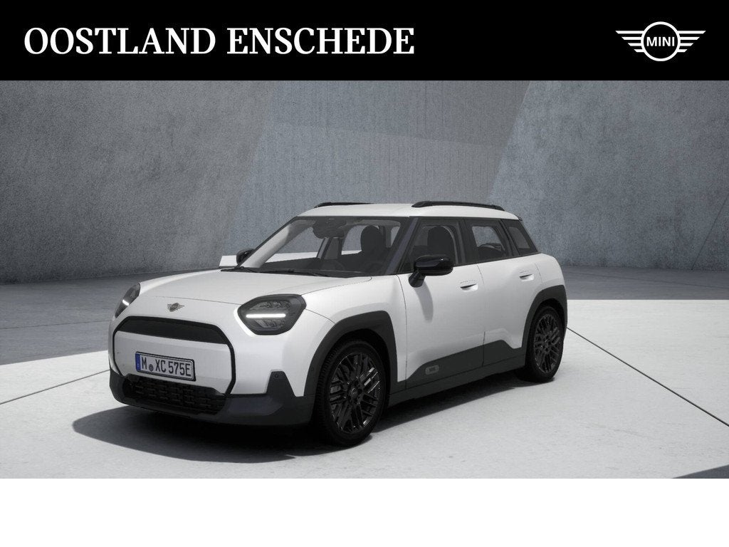 MINI Aceman E / Essential / Pakket XS / 18" Night Flash Spok, Auto's, Mini, Stoelverwarming, Zwart, Wit, Leder