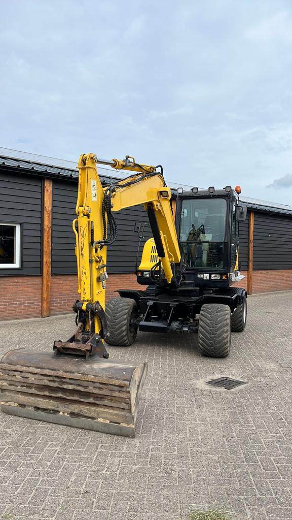 Hyindai 55 w incl 3 bakken, Zakelijke goederen, Machines en Bouw | Kranen en Graafmachines, Ophalen of Verzenden, Graafmachine