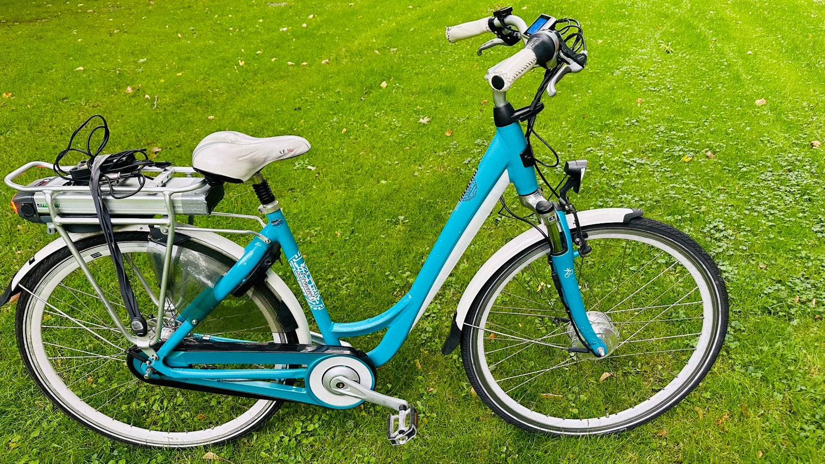 Goede werkende mooie Elektrische fiets Trenergy 50cm 7 speed, 51 tot 55 cm, Ophalen, Gebruikt, Overige merken