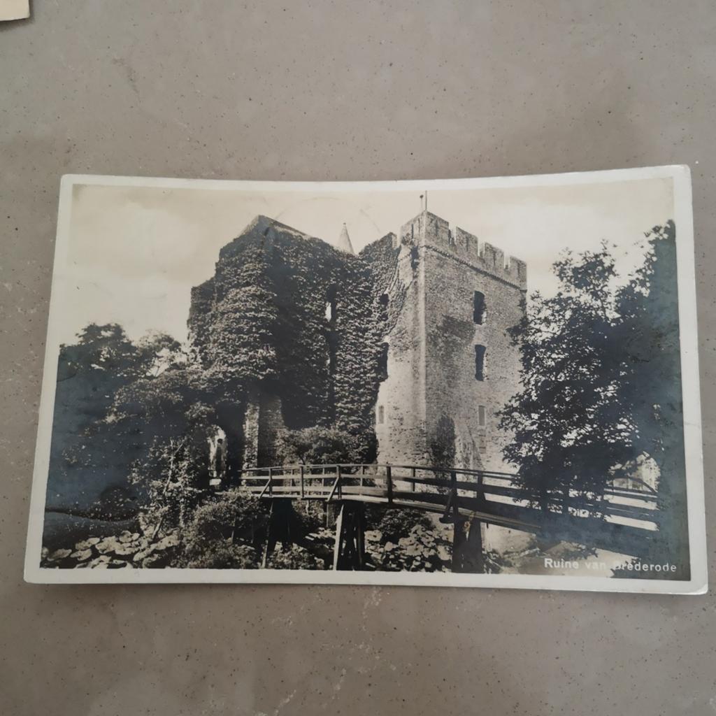 Santpoort Ruïne van Brederode 1933, Verzenden, 1920 tot 1940