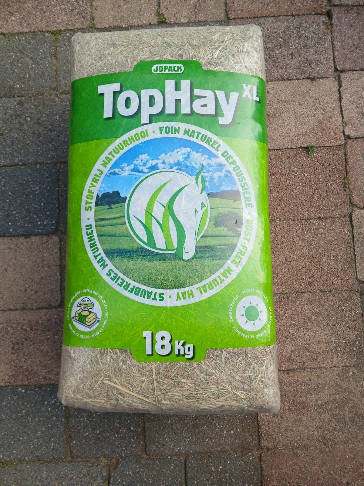 Hooi stofvrij 18kg, Dieren en Toebehoren, Paarden en Pony's | Overige Paardenspullen, Ophalen
