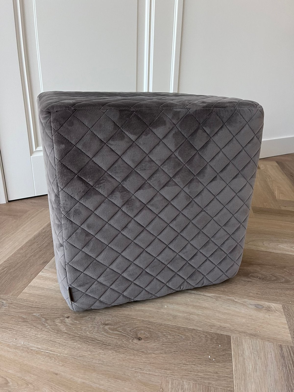 Rivera maison poef, Ophalen, Zo goed als nieuw, Rond, Minder dan 50 cm