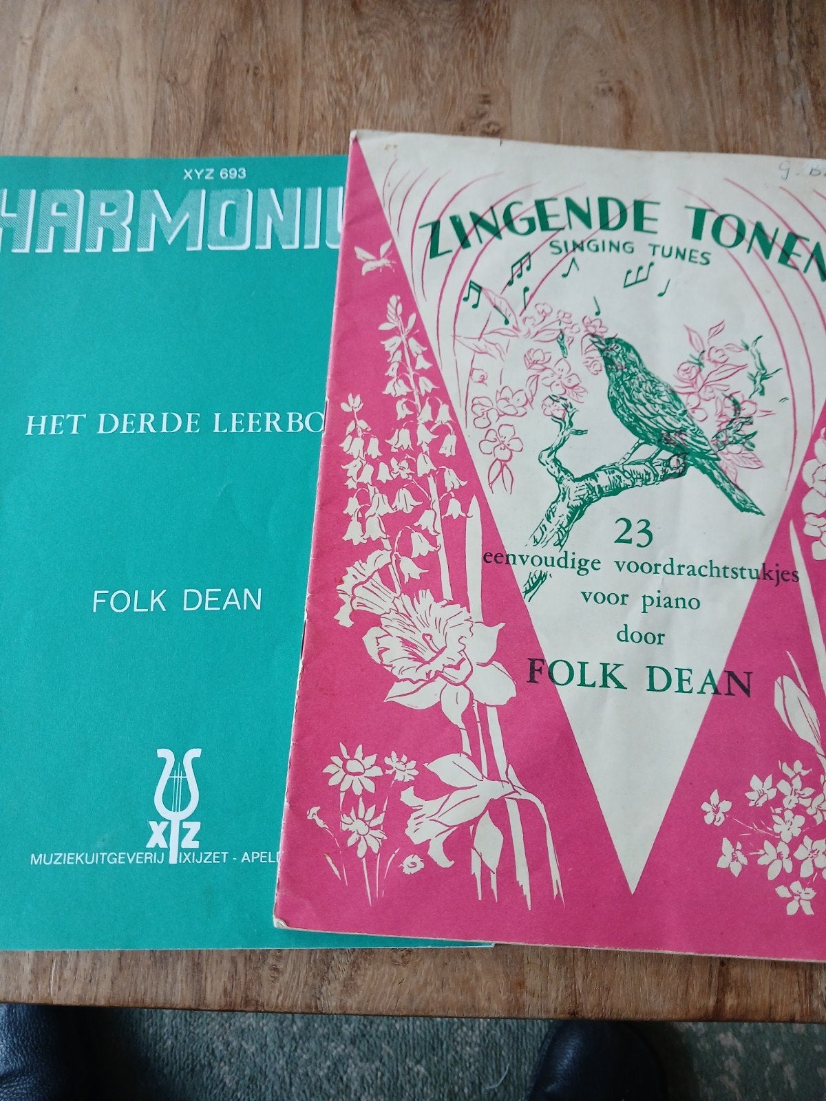 2 pianoboeken  van folk Dean, Muziek en Instrumenten, Bladmuziek, Ophalen of Verzenden, Les of Cursus, Klassiek