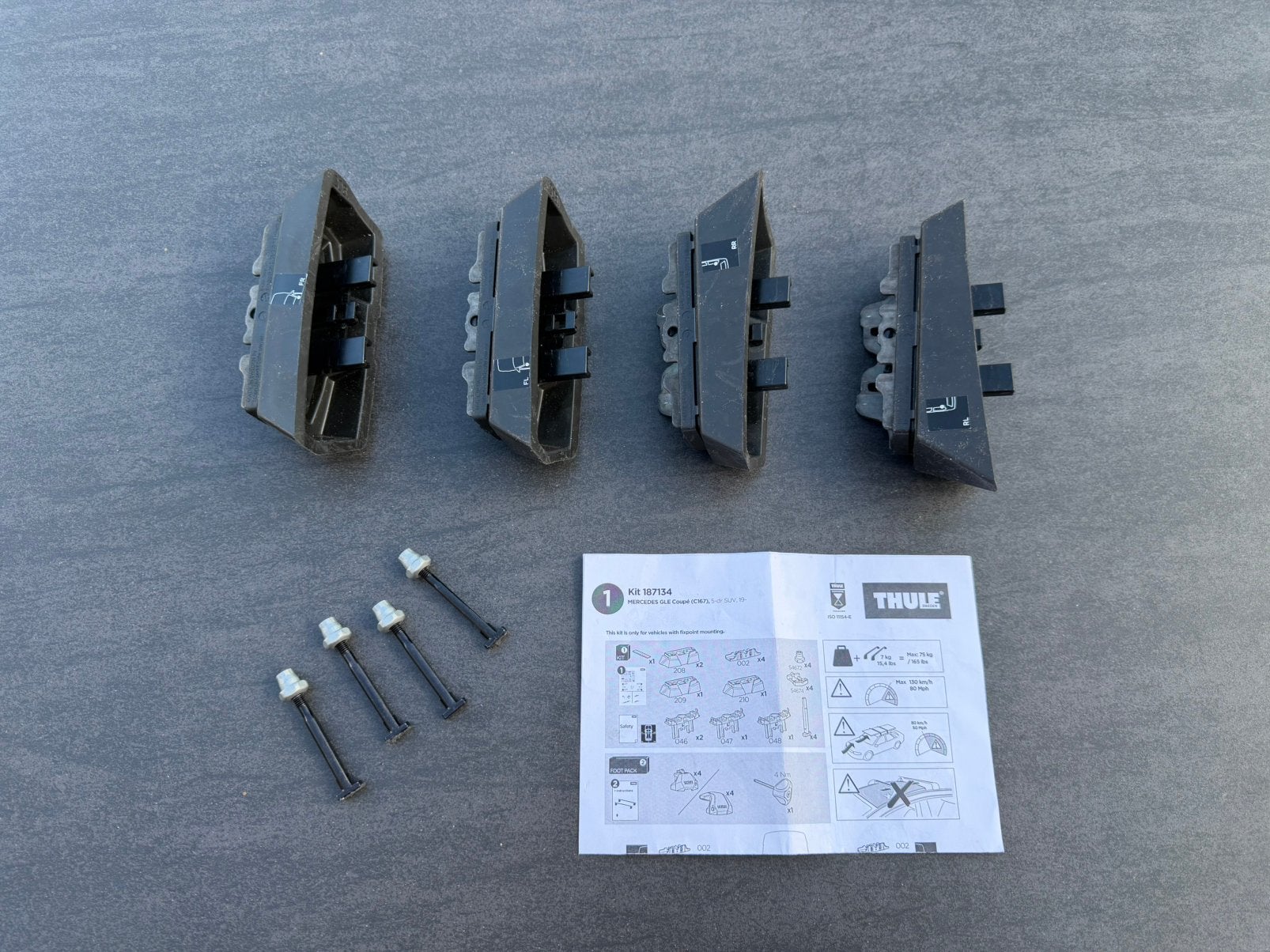 Thule kit 187134 voor Mercedes GLE Coupé, Ophalen of Verzenden, Zo goed als nieuw