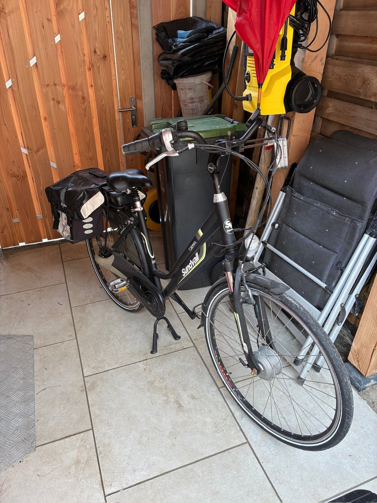Sundvall Cabrera electrische fiets, Fietsen en Brommers, Gebruikt, 47 tot 51 cm, 30 tot 50 km per accu, Ophalen