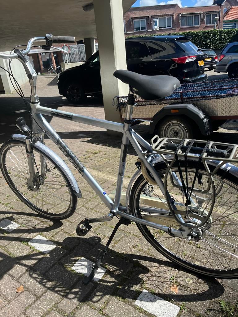 Puch Prestige heren fiets- Goede Staat 7 versnellingen op, Fietsen en Brommers, Overige merken, Gebruikt, Versnellingen, Ophalen of Verzenden