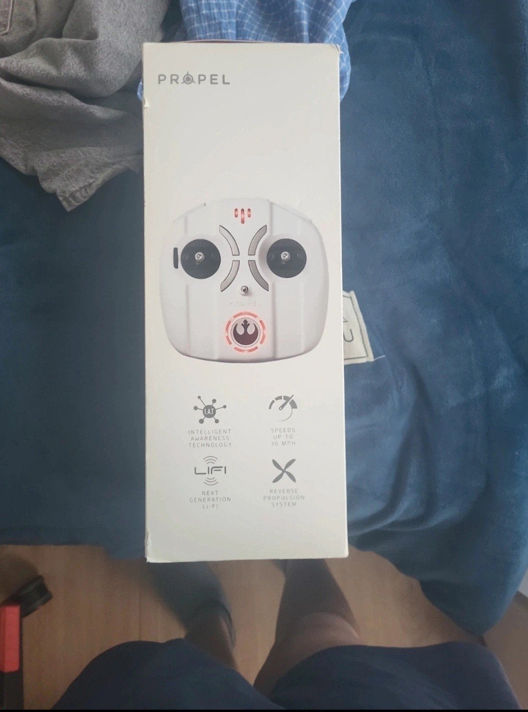 Star Wars T-65 X-Wing High Performance Battle Drone, Overige merken, Verlichting, Nieuw, Minder dan 100 meter