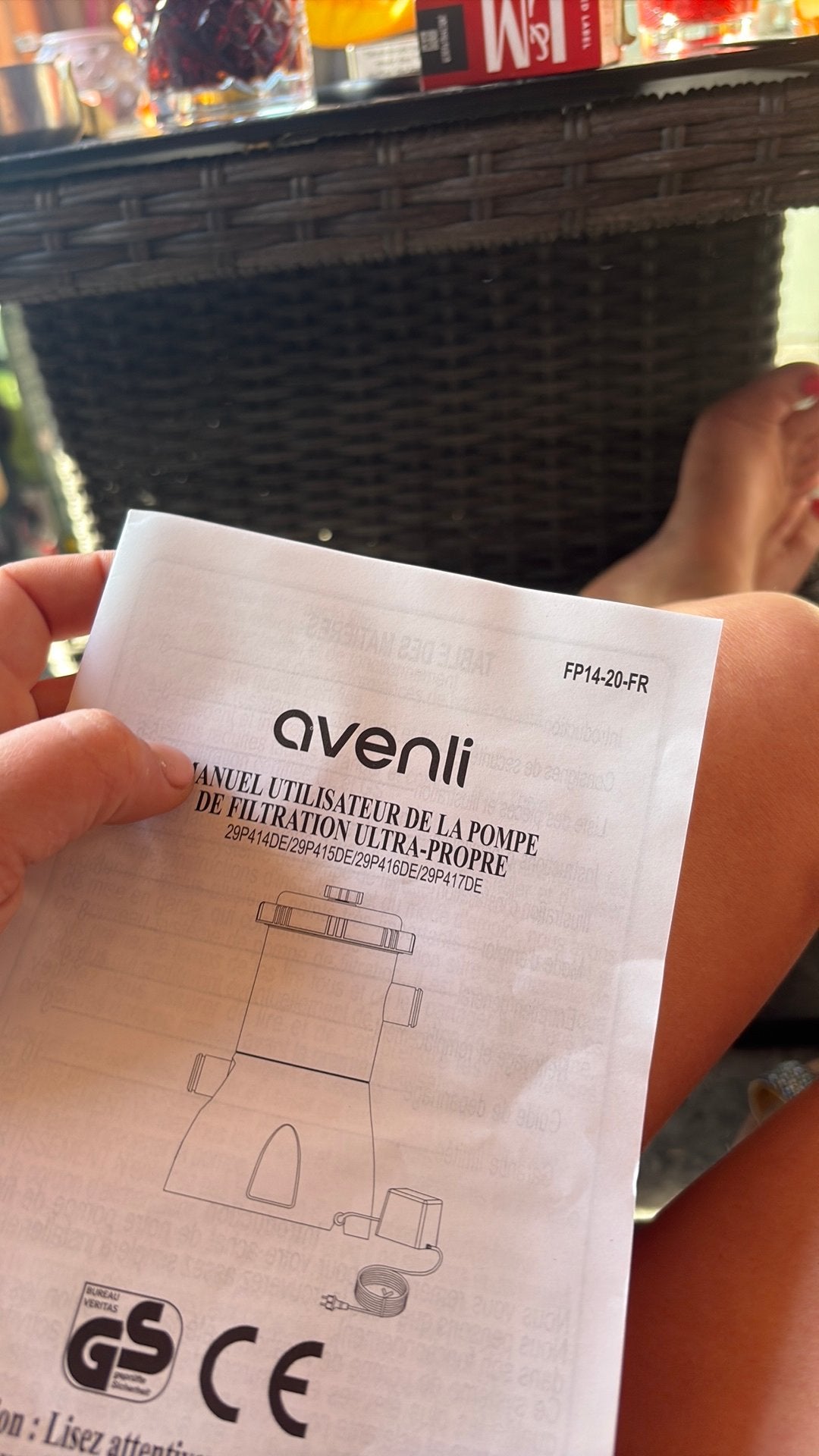 Avenli filter pomp, Tuin en Terras, Ophalen, Nieuw, Zwembadpomp