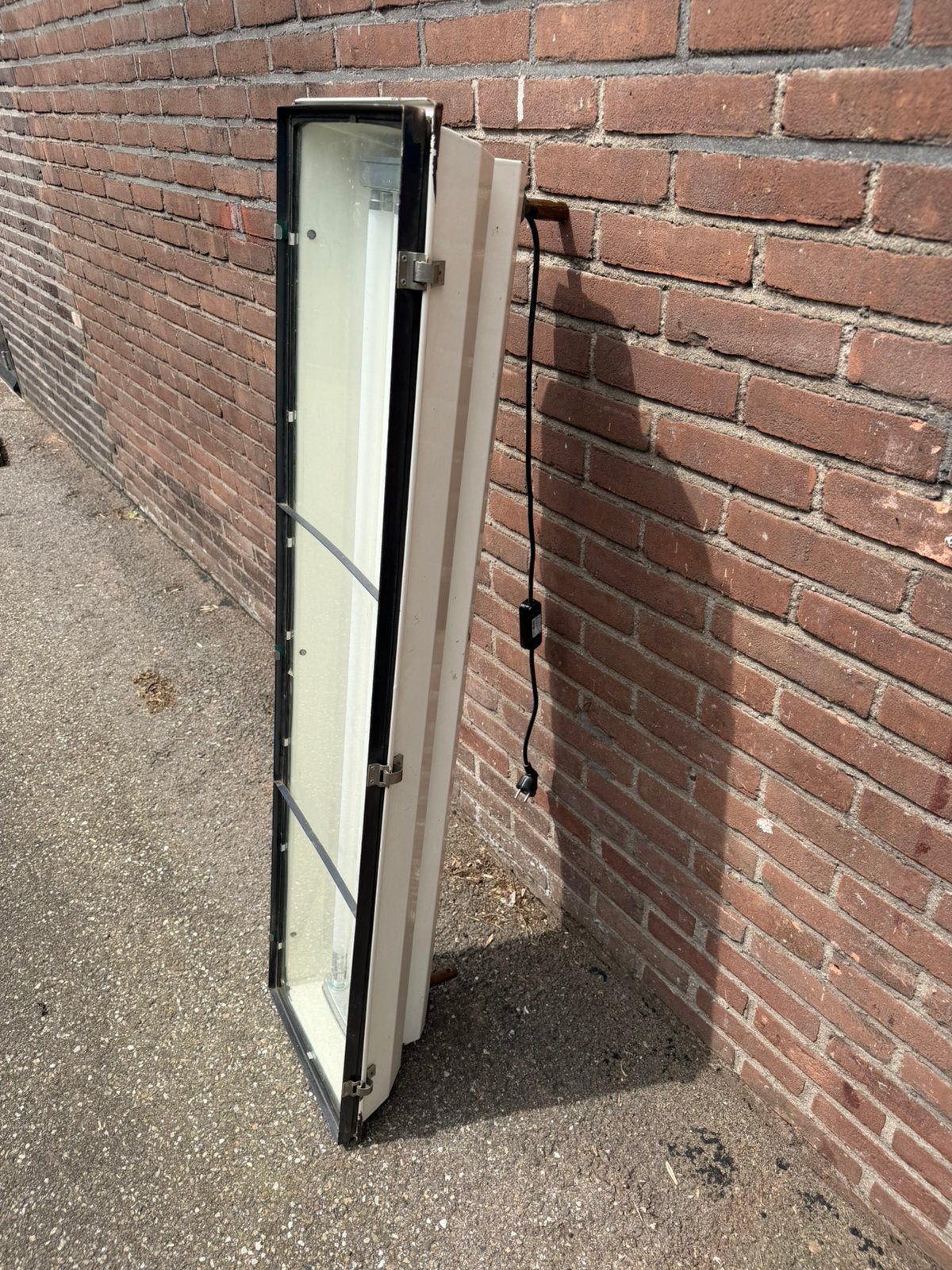 Vintage geëmailleerde tl bakken, Ophalen, Gebruikt, Vintage