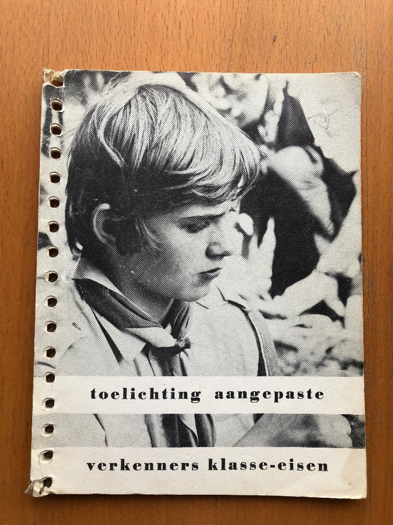 Scouting Toelichting aangepaste Verkenners klasse-eisen, Verzamelen, Scouting, Ophalen of Verzenden, Gebruikt, Boek of Tijdschrift