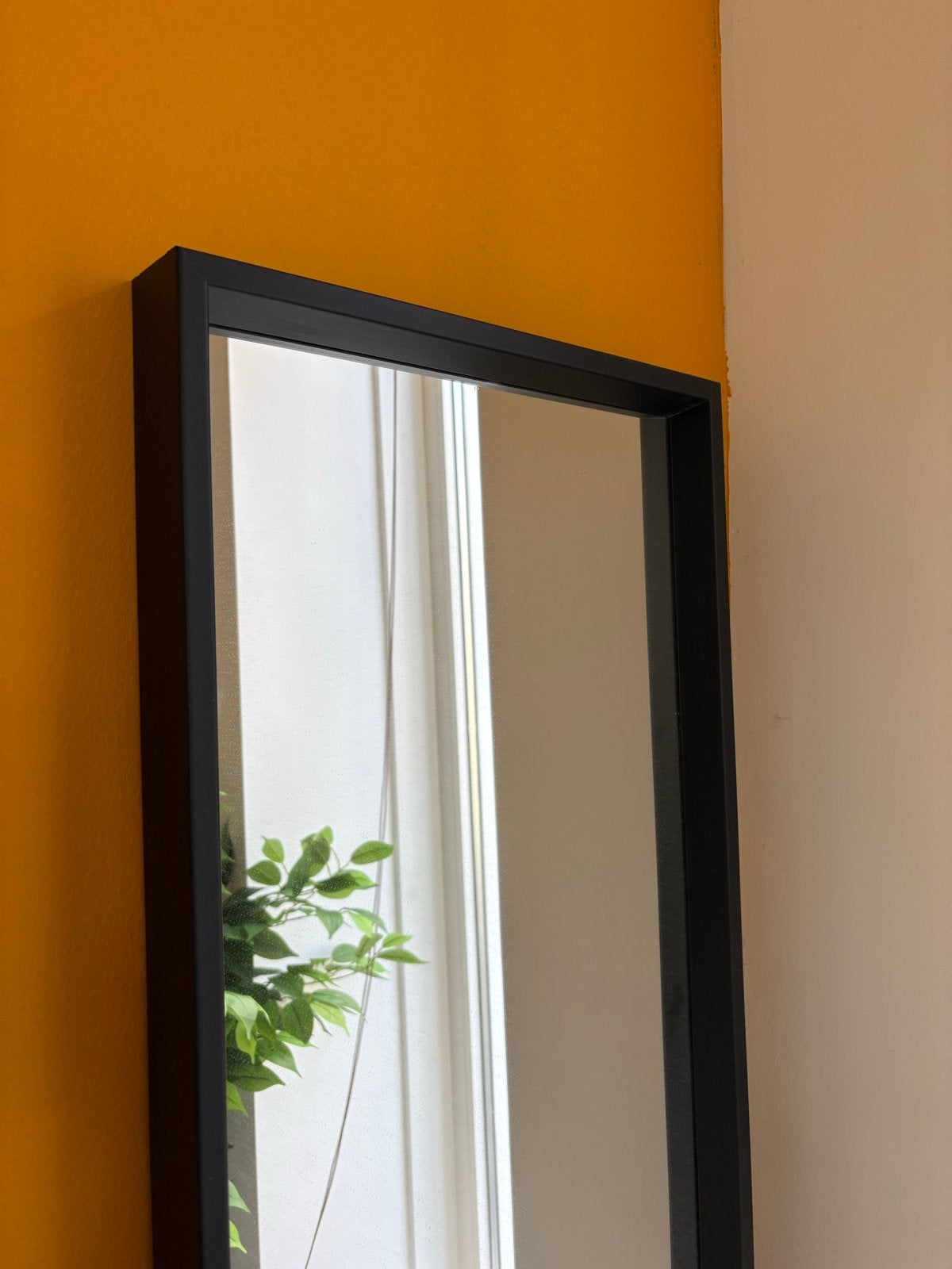 IKEA NISSEDAL spiegel, zwart, 40x150 cm, Huis en Inrichting, Woonaccessoires | Spiegels, Ophalen, Minder dan 50 cm, 100 tot 150 cm
