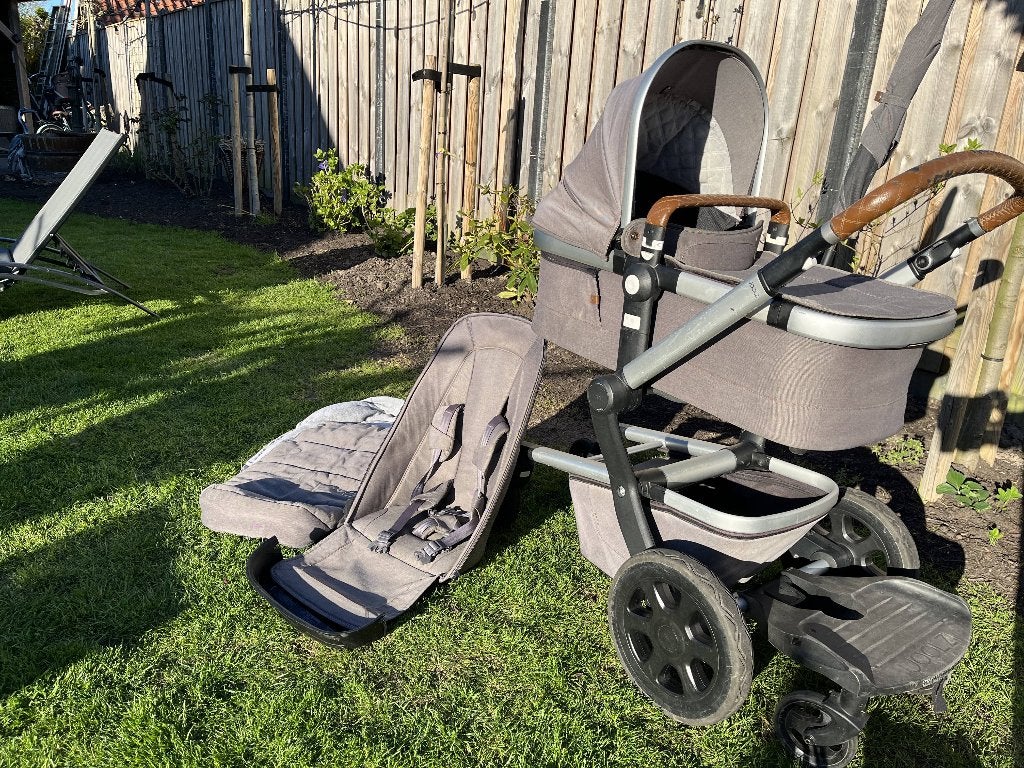 Complete Joolz Day kinderwagen met accessoires, Kinderen en Baby's, Kinderwagens en Combinaties, Gebruikt, Verstelbare duwstang