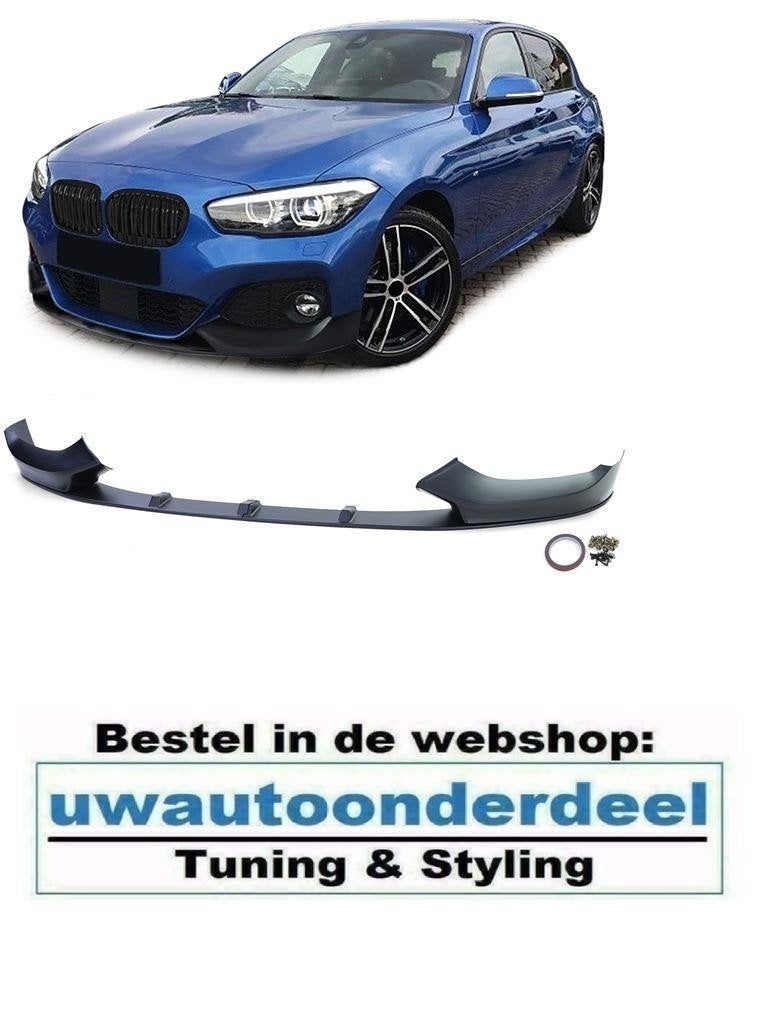 Spoiler Splitter Mat Zwart Voor Bmw 1 Serie F20 F21 LCI M Pa, Verzenden, Automotive Parts, A.parts@hotmail.nl, Trasmolenlaan 12 3447 GZ Woerden
