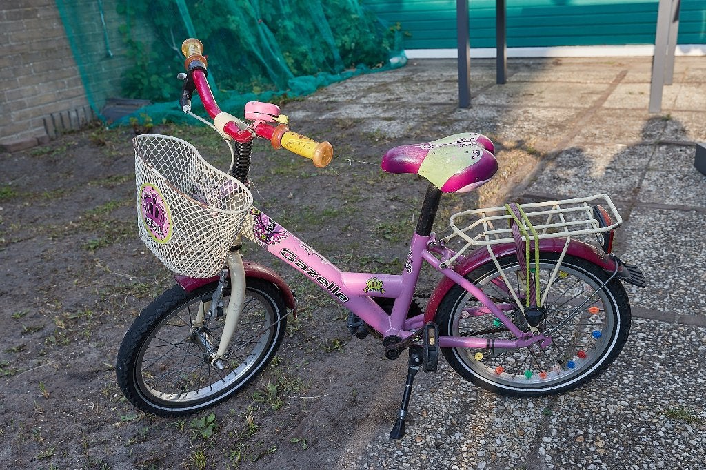 Kinderfiets, Ophalen, Gebruikt, Velgrem, Minder dan 16 inch