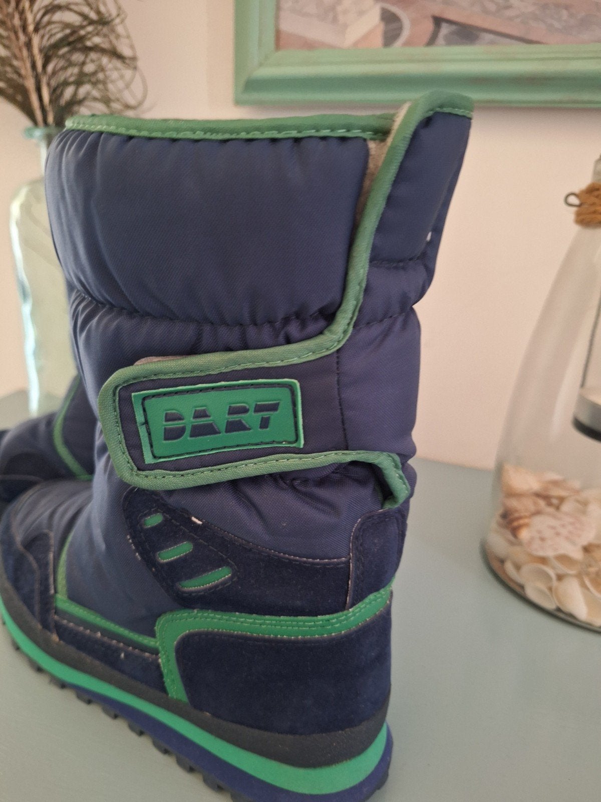 Snowboots maat 39, Ophalen