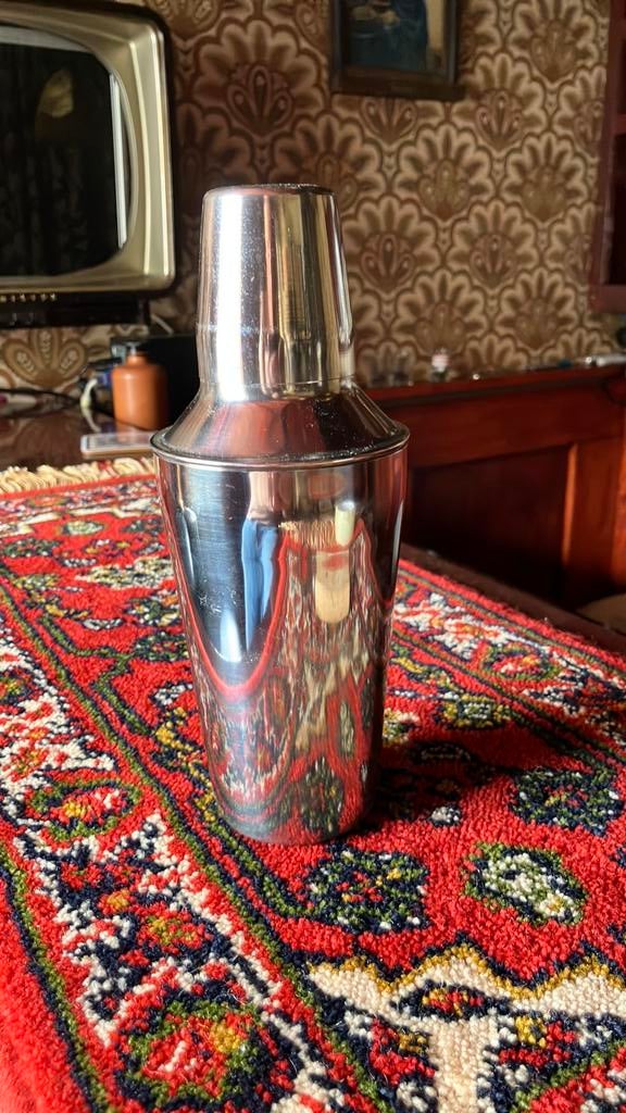 Cocktail shaker café mancave keet, Ophalen of Verzenden