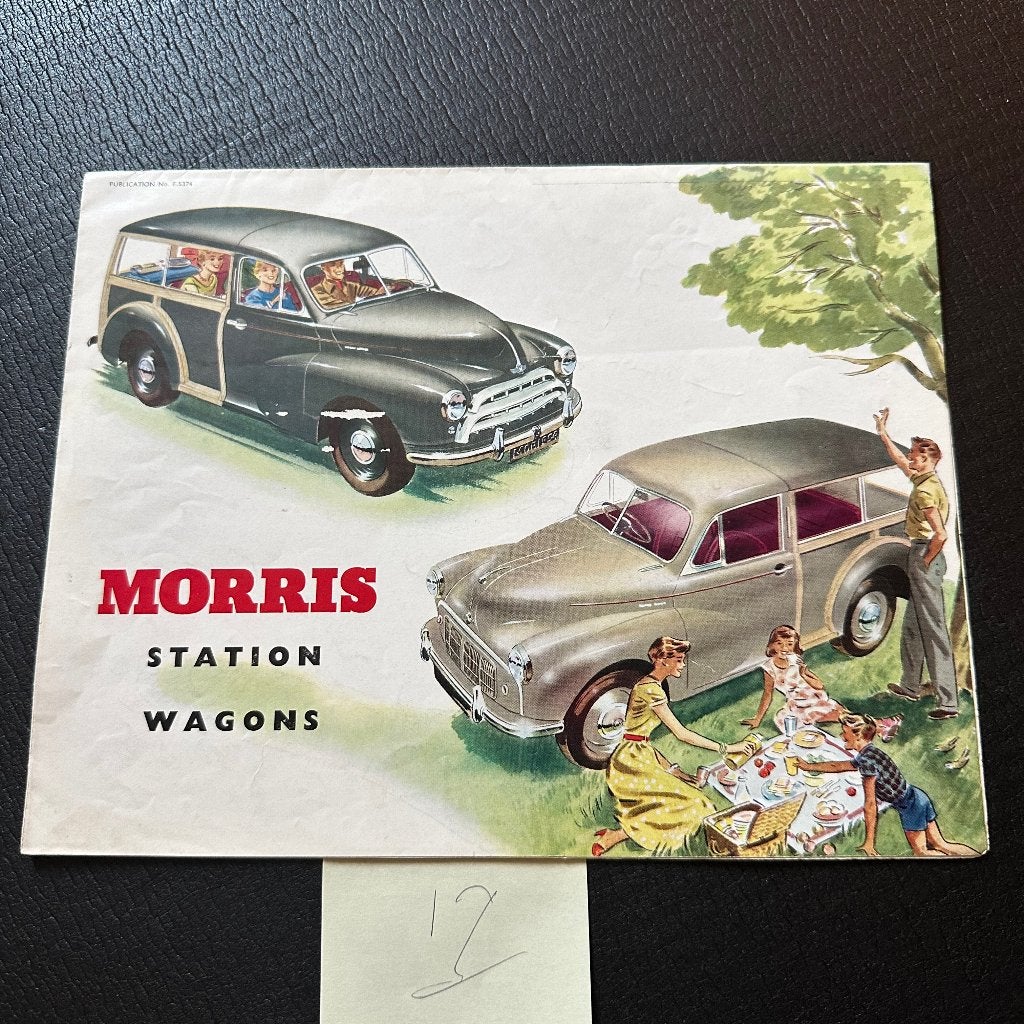 #17) MORRIS Station Wagons - 1953, Boeken, Auto's | Folders en Tijdschriften, Verzenden, Gelezen, Overige merken