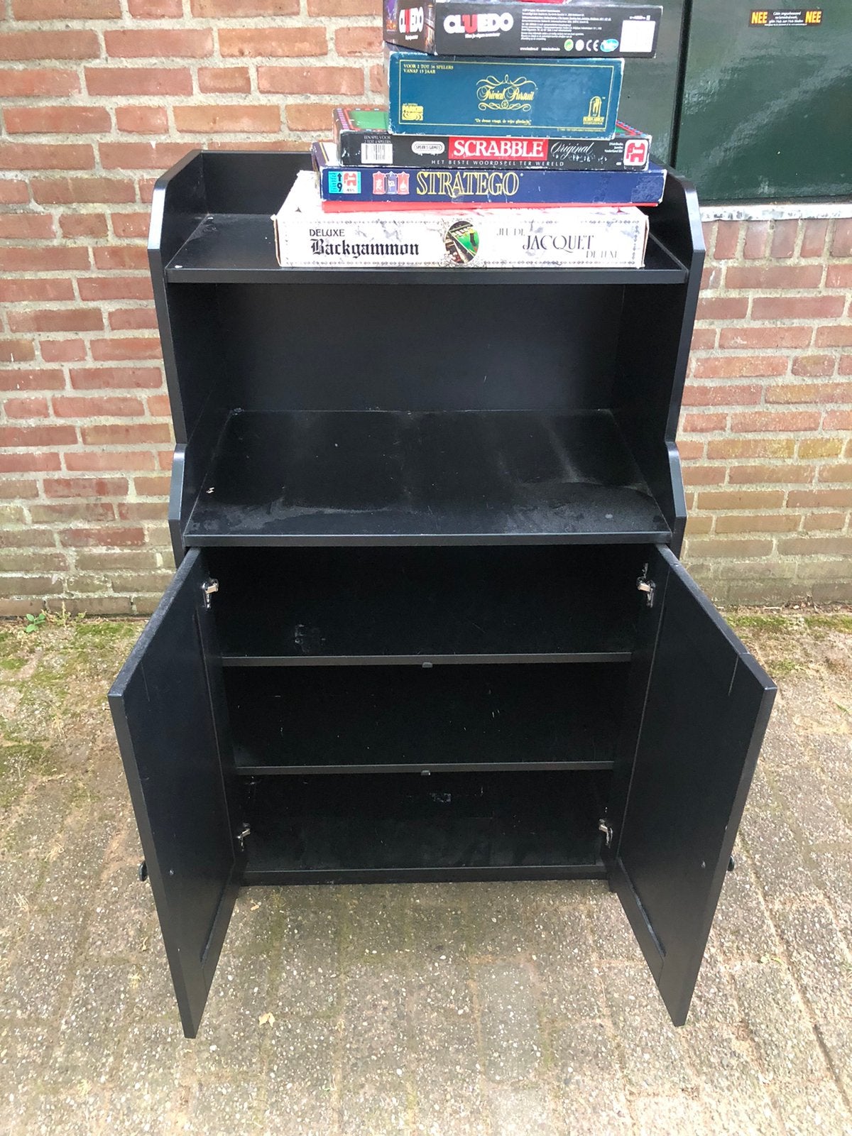 Gratis kast, Ophalen, Gebruikt