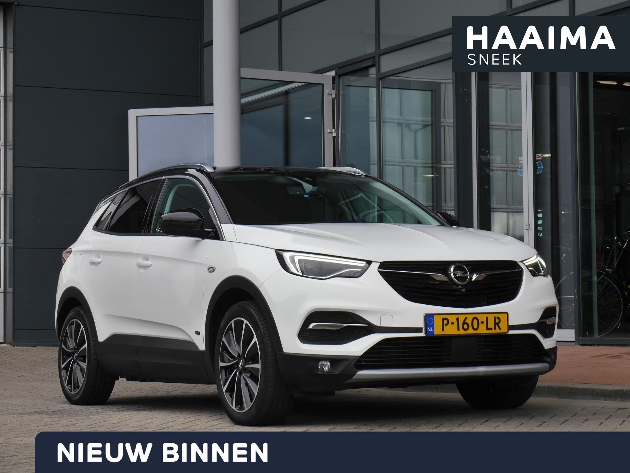 Opel Grandland X 1.6 Turbo Hybrid4 Ultimate | 300 PK | Plugi, Auto's, Opel, Automaat, 4 cilinders, Wit, Bedrijf