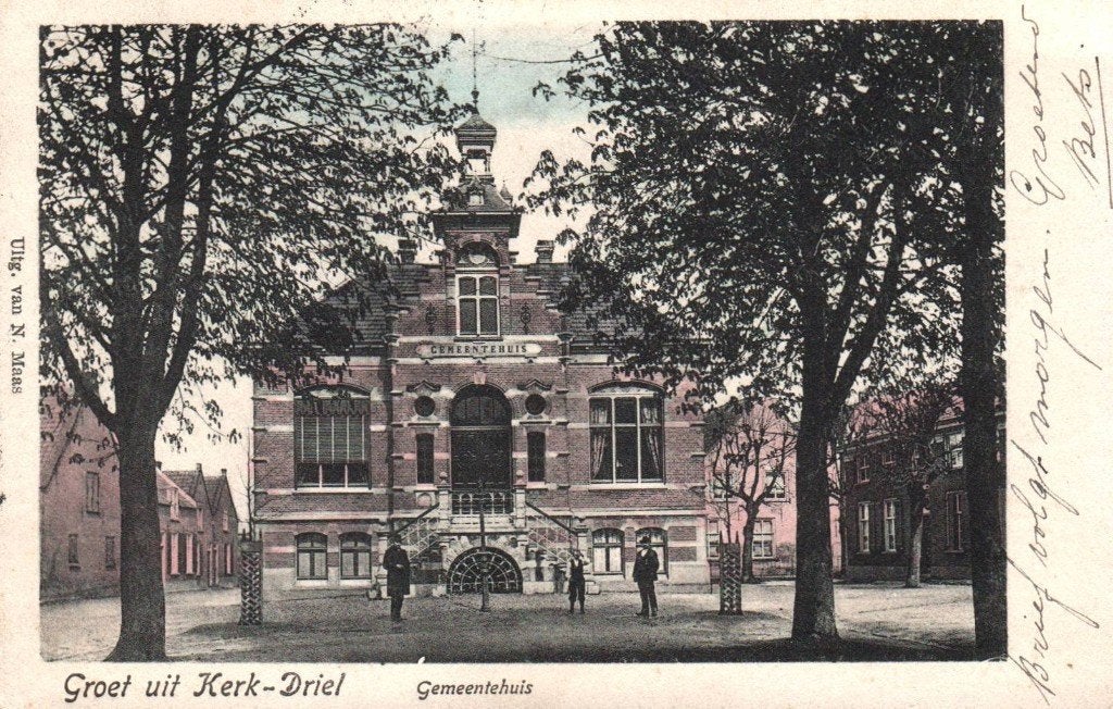 Ansichtkaart Kerk-Driel, Ophalen of Verzenden, Gelderland