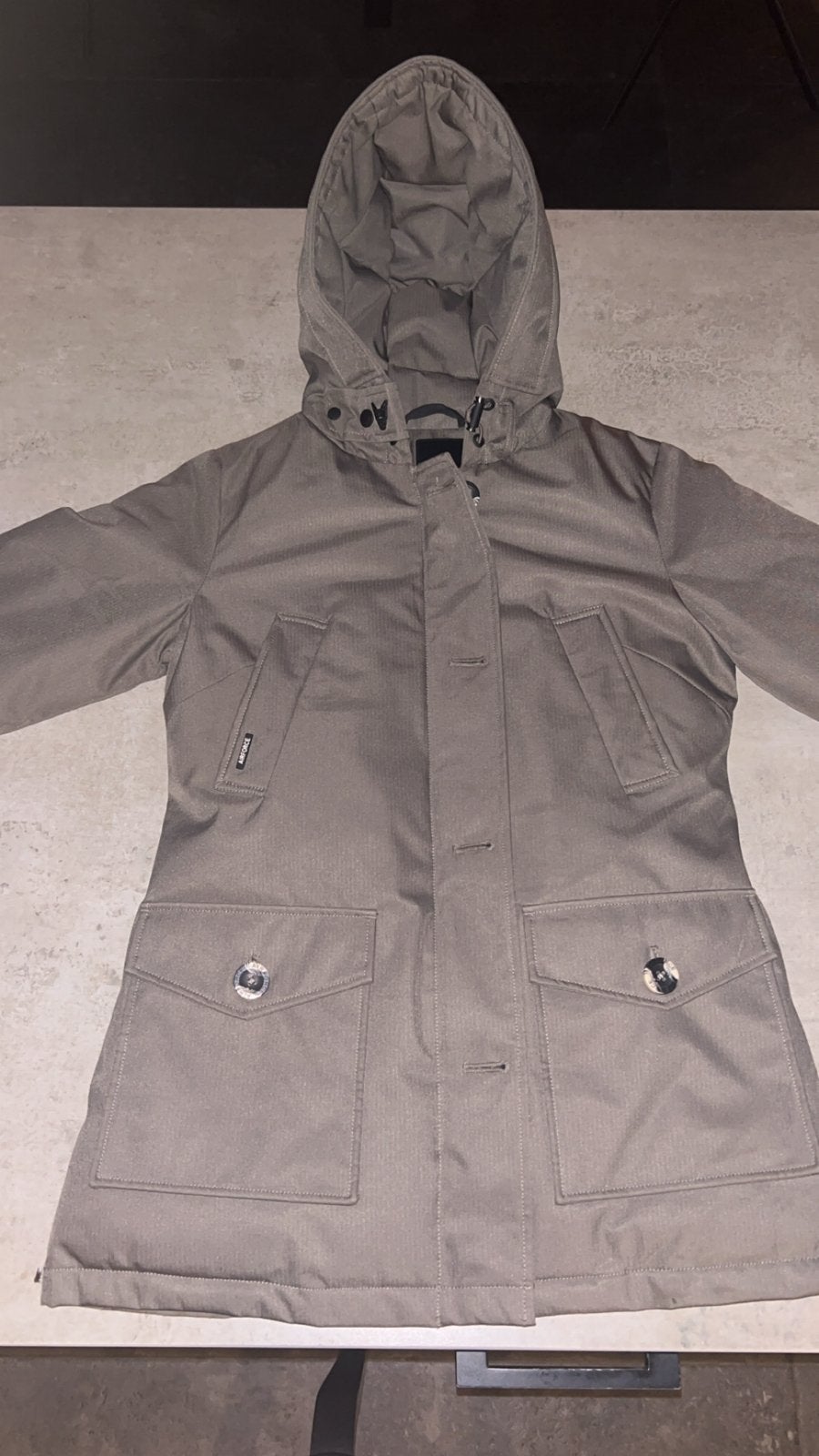 Airforce Dames Slim Fit Parka - Zo goed als nieuw, Ophalen of Verzenden, Zo goed als nieuw, Maat 34 (XS) of kleiner, Grijs