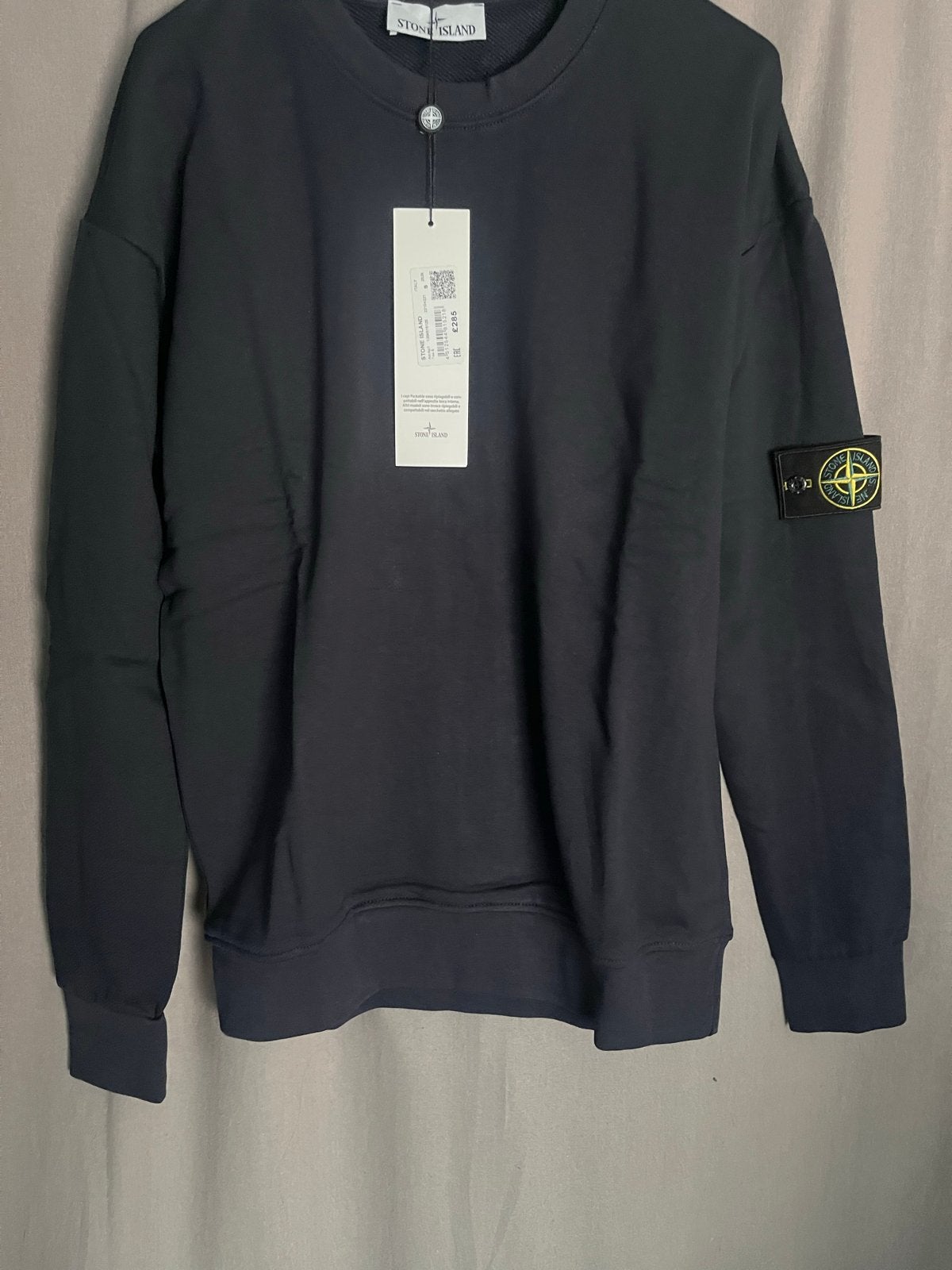 Stone Island Sweatshirt Maat S Donkerblauw, Verzenden, Nieuw