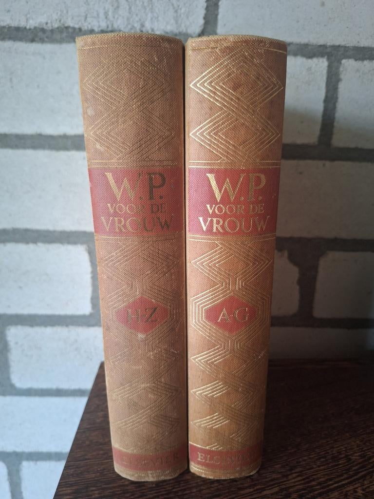 W.P. Voor De Vrouw Encyclopaedie (2 delen), Boeken, Encyclopedieën, Gelezen, Complete serie, Ophalen of Verzenden, Algemeen