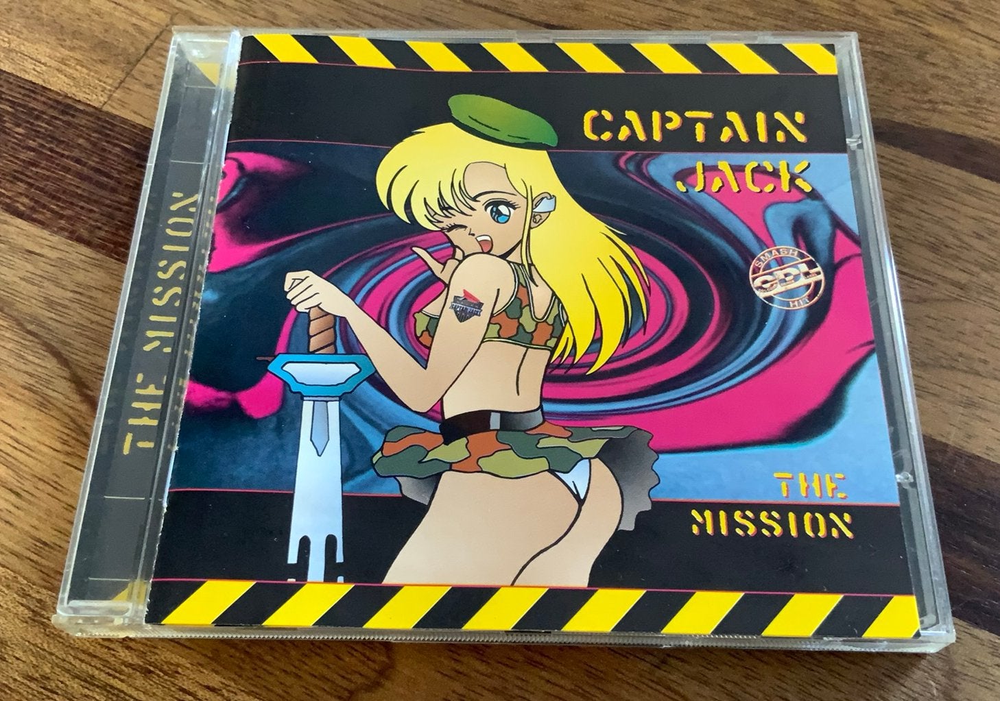 CD CAPTAIN JACK THE MISSION 1996 CDL HOLLAND FRANKY GEE, Cd's en Dvd's, Gebruikt, Verzenden, Inclusief boekje, Dance Populair