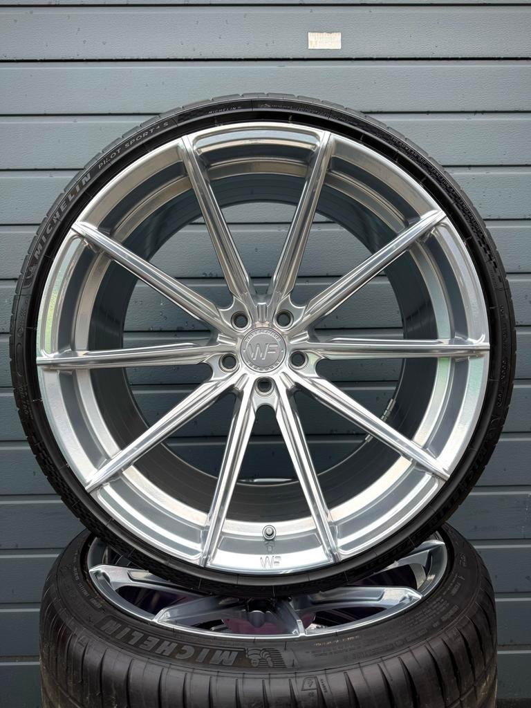 20/21inch Wheelforce CF-3 FF 5x112 Bmw / M2 / M3 / M4 / G8X, Auto-onderdelen, Banden en Velgen, Gebruikt, 295 mm, Banden en Velgen