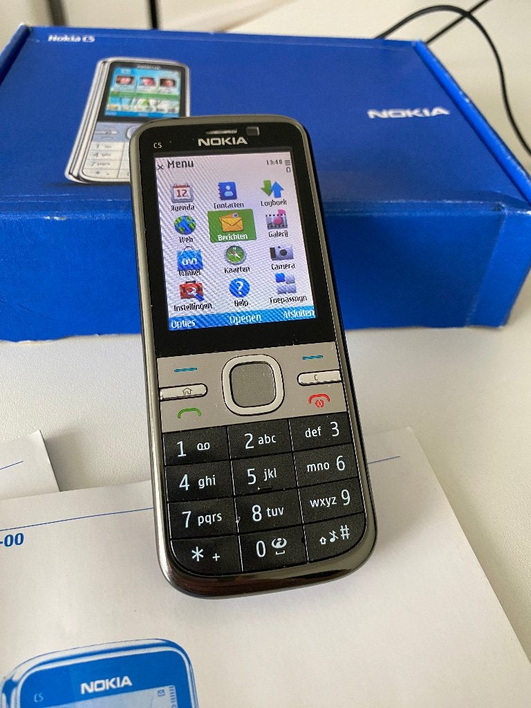 Nokia C5 mobiele telefoon, Ophalen, Gebruikt, Overige modellen, Zwart